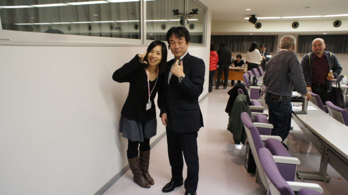 加藤せい子さんと一緒に